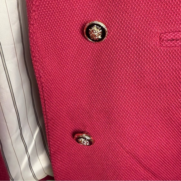 NWT Jules & Leopold Womens Blazer Jacket XS Bright Pink Maximalism Office Wear - Picture 7 of 12